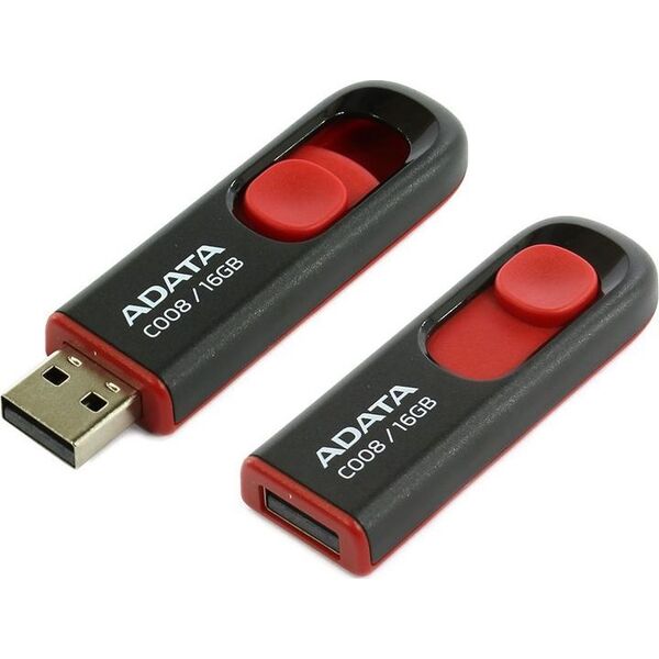 Pendrive ADATA C008, 16 GB  (AC008-16G-RKD)