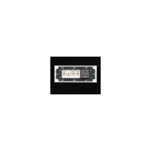 NetRack gniazdo log. 4M 4xkeyst. (120-60)