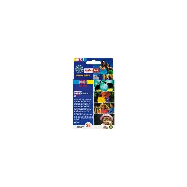 Tusz Activejet tusz AH-28R / C8728A nr 28 (cyan, magenta, yellow)