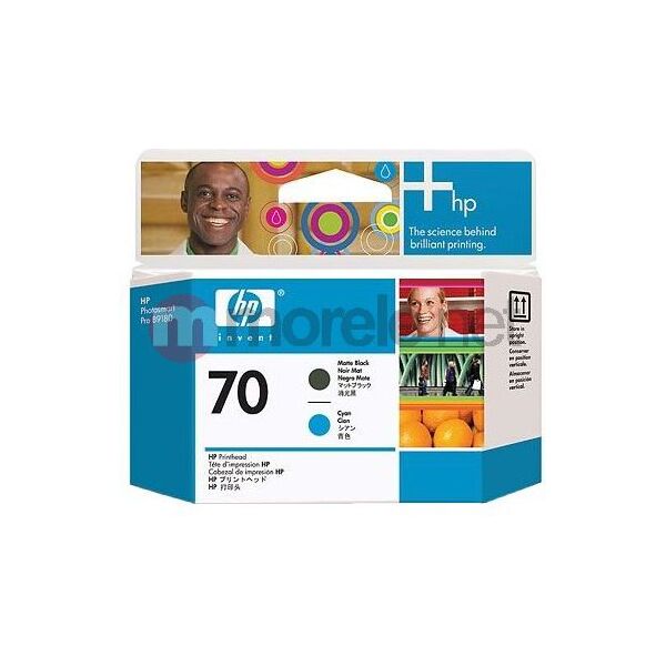 Tusz HP tusze C9404A nr 70 (matte black, cyan)