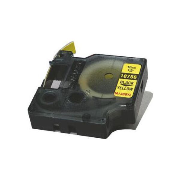 Dymo taśma RHINO 18490 (black on yellow)