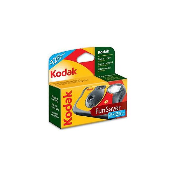 Aparat cyfrowy Kodak towar w Sosnowcu - Akcesoria Foto Video Kodak Jednorazowy aparat fotograficzny Fun Saver Camera 2712 (3920949) () - Morelenet_583934