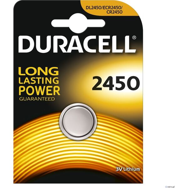 Duracell Bateria CR2450 620mAh 1 szt.