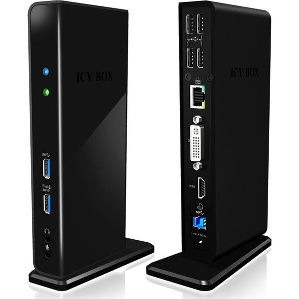 Stacja/replikator Icy Box IB-DK2241AC USB 3.0 (20850)