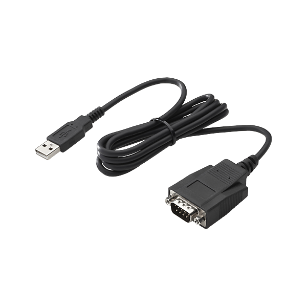 Kabel USB HP USB-A - RS-232 Czarny (J7B60AA)