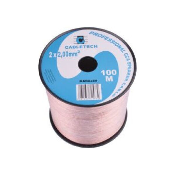 Przewód Cabletech Kabel gł. 2x2,0 100m (KAB0359) (cena za 1m)