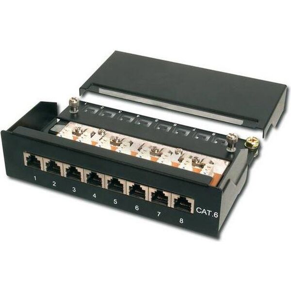 Digitus Biurkowy panel krosowy , kat. 6, klasa E, ekranowany (DN-91608SD)