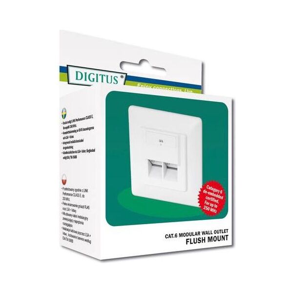 Digitus Gniazdo ścienne RJ-45
