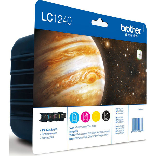 Tusz Brother tusz oryginalny LC-1240 Value Pack