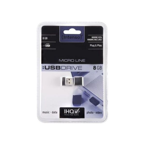 Pendrive Intenso Micro Line, 8 GB  (3500460)