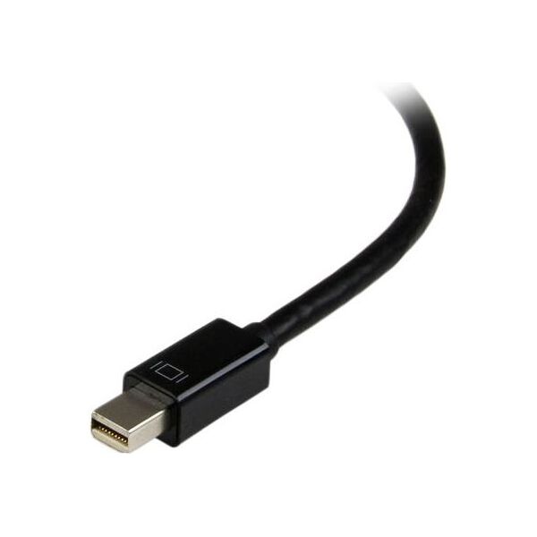 Adapter AV StarTech DisplayPort Mini - HDMI - D-Sub (VGA) - DVI-D czarny (MDP2VGDVHD)