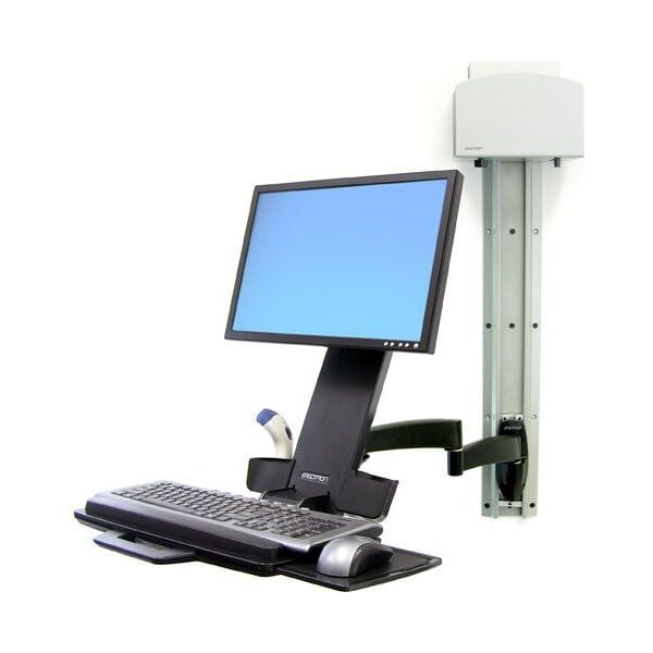 Ergotron Uchwyt ścienny na monitor do 24" 200 Series Combo (45-230-200)