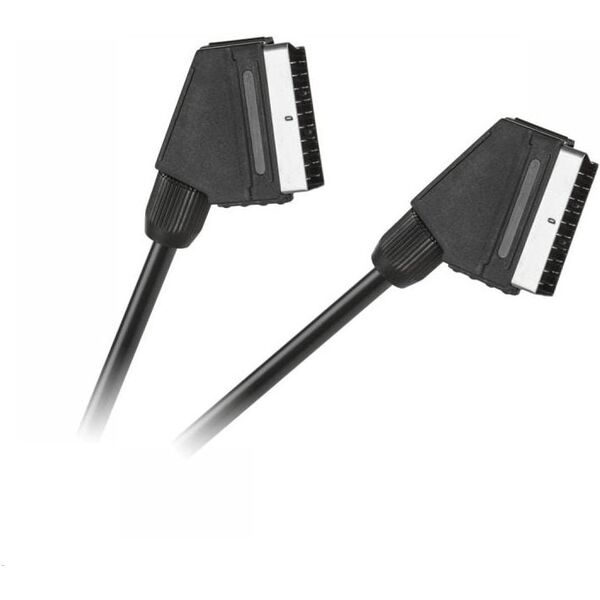 Kabel Scart - Scart 1.5m czarny (KPO2705-1,5)