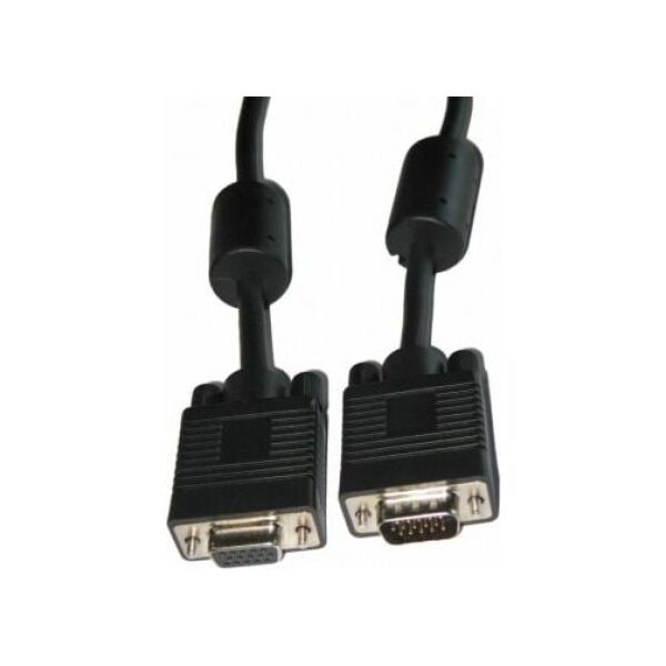 Kabel D-Sub (VGA) - D-Sub (VGA) 1.5m czarny (KPO3711-1,5)