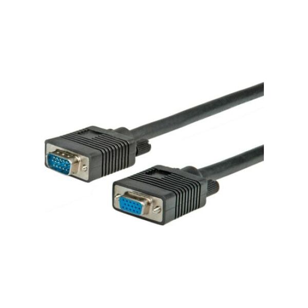 Kabel Roline D-Sub (VGA) - D-Sub (VGA) 6m czarny (11.04.5306)