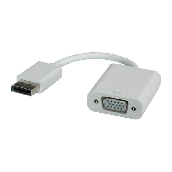 Adapter AV Roline DisplayPort - D-Sub (VGA) biały (12.03.3135)