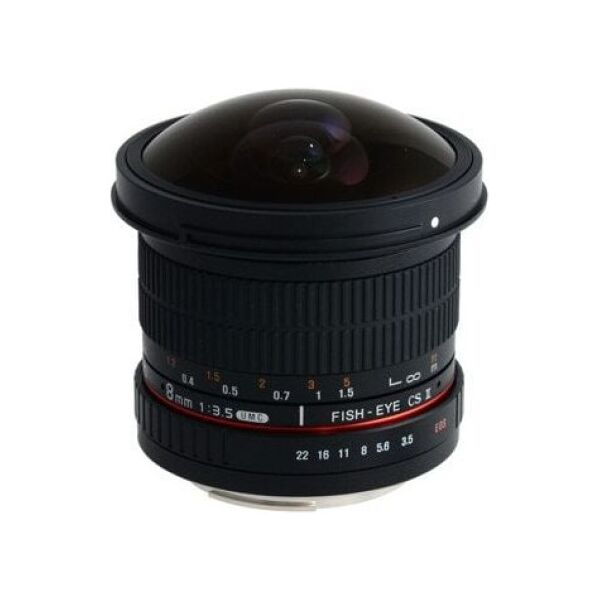 Obiektyw Samyang Canon EF Canon EF-M 8 mm F/3.5
