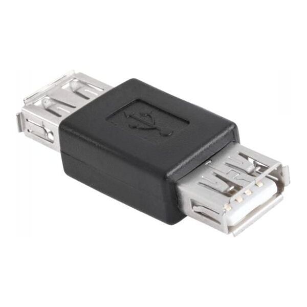 Adapter USB USB - USB Czarny  (ZLA0615)