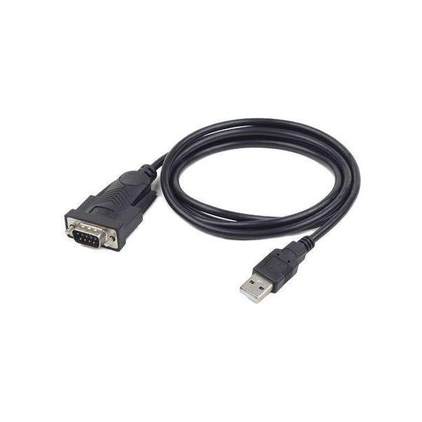 Kabel USB Gembird USB-A - 1.5 m Czarny (UAS-DB9M-02)
