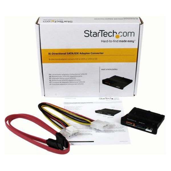 StarTech IDE - SATA, Czarny (PATA2SATA3)