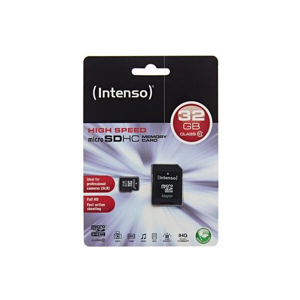 Karta Intenso MicroSDHC 32 GB Class 10  (3413480)