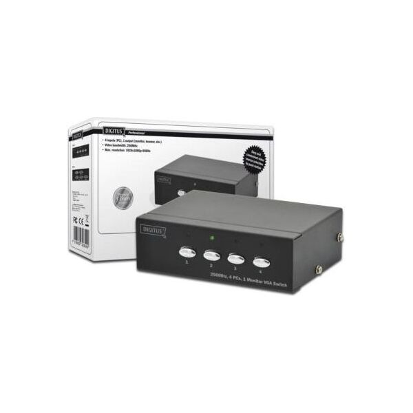 Digitus DS-45100-1, 4x VGA, 1920x1080