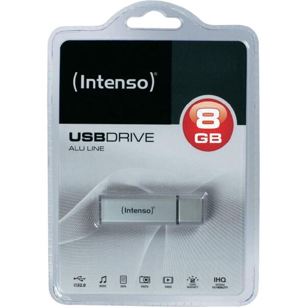 Pendrive Intenso Alu Line, 8 GB  (3521462)