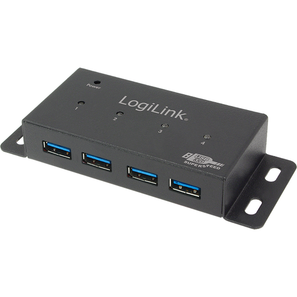 HUB USB LogiLink 4x USB-A 3.0 (UA0149)
