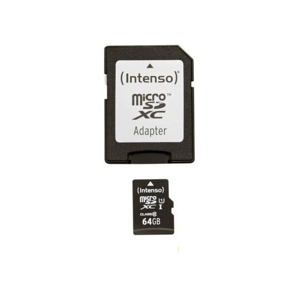 Karta Intenso Premium MicroSDXC 64 GB Class 10 UHS-I/U1  (3423490)