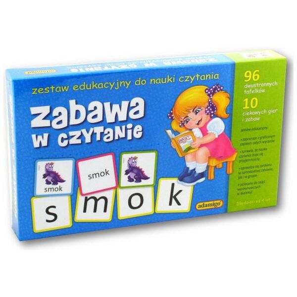 Adamigo Zestaw Edukacyjny Zabawa Czytanie - 6069
