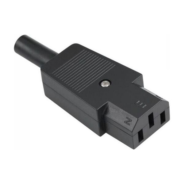 Gniazdo AC 3PIN na kabel komputerowy - (GNI0121)