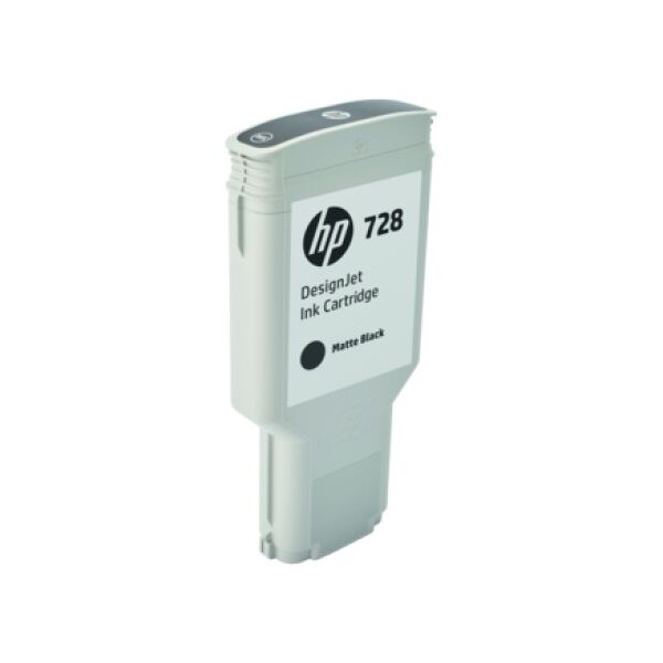 Tusz HP wkład atramentowy HP DesignJet 728 300-ml czarny matowy- F9J68A