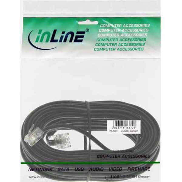 InLine Kabel RJ45 8P4C - RJ11 6P4C, 15m (18868)