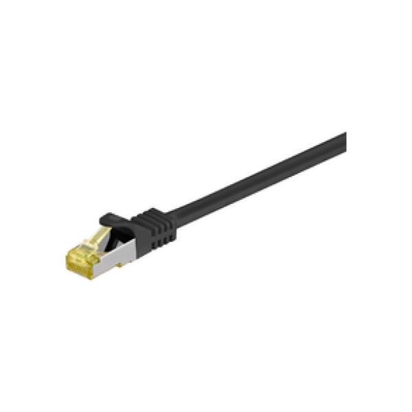 MicroConnect Kabel CAT 7 SFTP 0.5m Czarny (SFTP7005S)