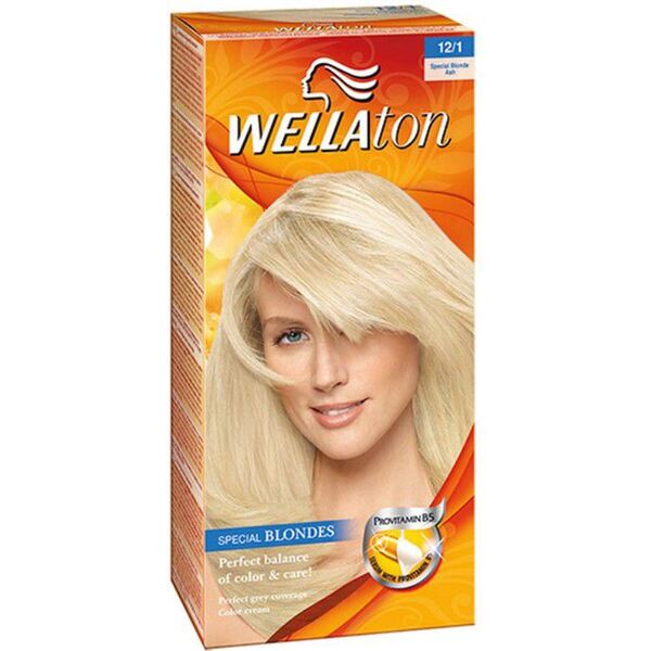 Wella Krem koloryzujący 12/1 BARDZO JASNY POPIELATY BLOND
