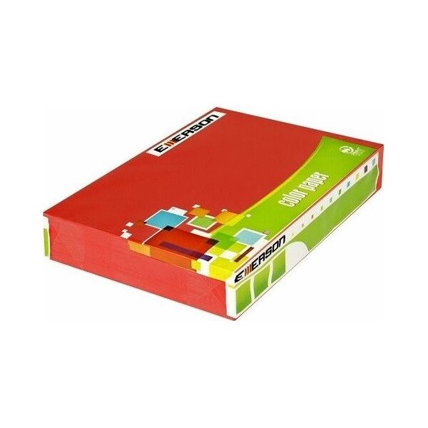 Emerson Papier ksero A4 80g czerwony 500 arkuszy