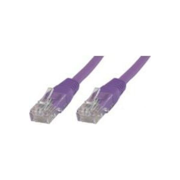 MicroConnect RJ-45/RJ-45 kat.6 0.2m Fioletowy (UTP6002P)
