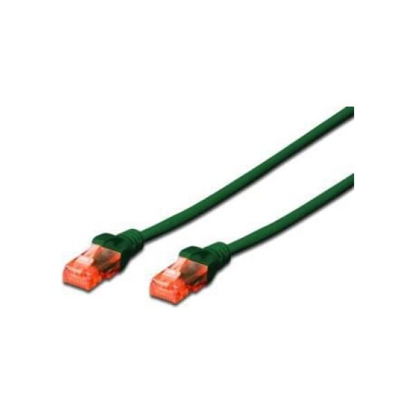 Digitus Patchcord UTP, CAT.6, zielony, 1m (DK-1612-010/G)