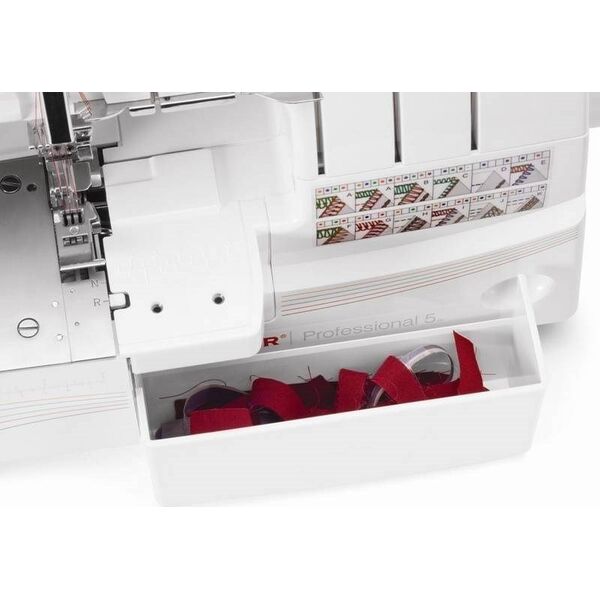 Maszyna do szycia Singer Singer SMO 14T968 Professional Overlocker/ 1,300 Stitches-Per-Minute/ Fully Automatic Self-Adjusting Tension System/ White - SMO 14T968