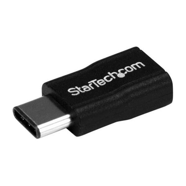 Adapter USB StarTech USB-C - microUSB Czarny  (USB2CUBADP)