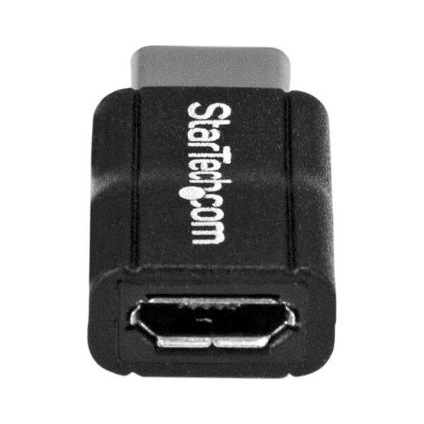Adapter USB StarTech USB-C - microUSB Czarny  (USB2CUBADP)