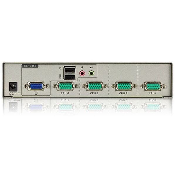 Przełącznik Aten Przełšcznik 4-Port USB VGA/Audio KVM Switch CS74U (CS74U-AT) - NUATNKV4PCS74U0