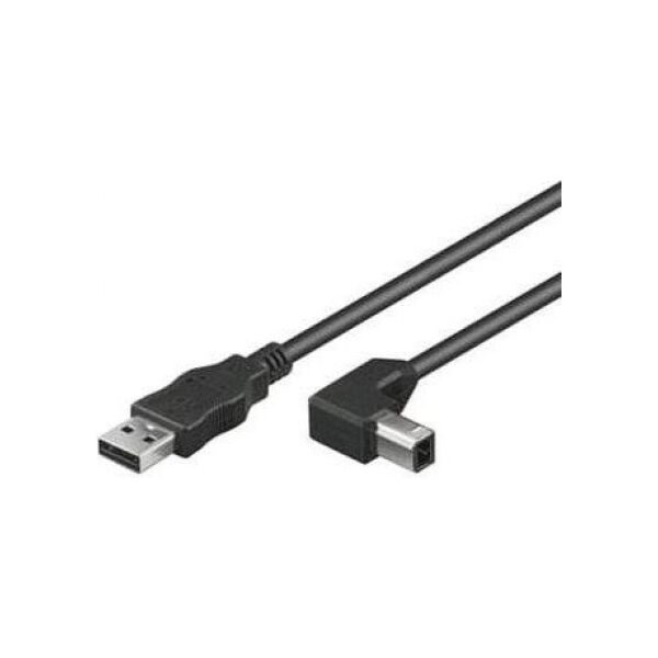 Kabel USB PremiumCord USB-A - USB-B 1.8 m Czarny (ku2ab2-90)