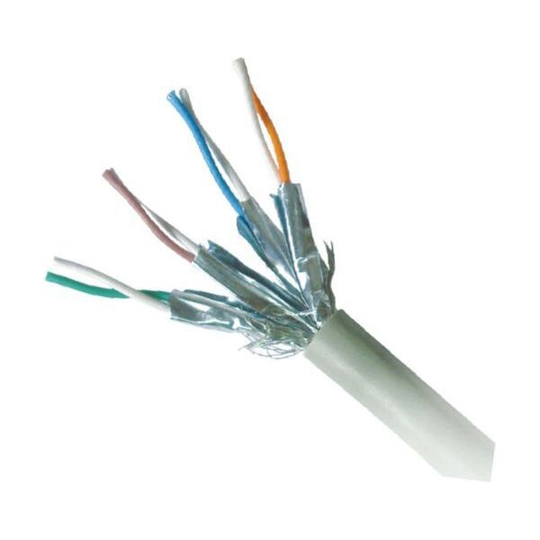 Gembird RJ-45/RJ-45 kat.6a S/FTP Czarny 1m (PP6A-LSZHCU-BK-1M)