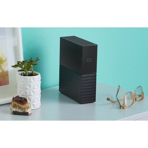 Dysk zewnętrzny HDD WD My Book 6TB Czarny (WDBBGB0060HBK-EESN)