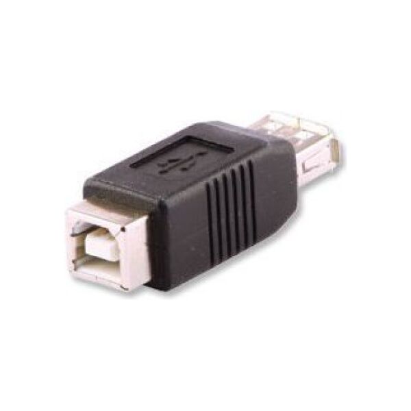 Adapter USB Lindy USB - USB-B Czarny  (71228)