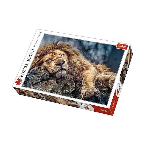 Trefl Puzzle 1000 Śpiący lew (226184)