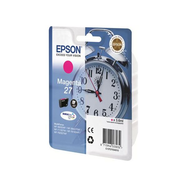 Tusz Epson Tusz DURABrite ultra 27 Standard Capacity (C13T27034012)