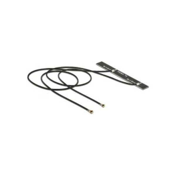 Antena Delock Bliźniacza Antena WLAN, 2x MHF, 5 dBi (89571)