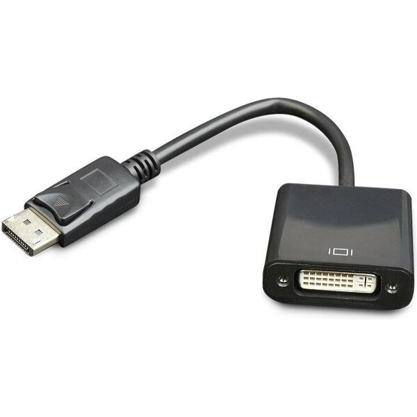 Adapter AV Gembird DisplayPort - DVI-I czarny (A-DPM-DVIF-002)